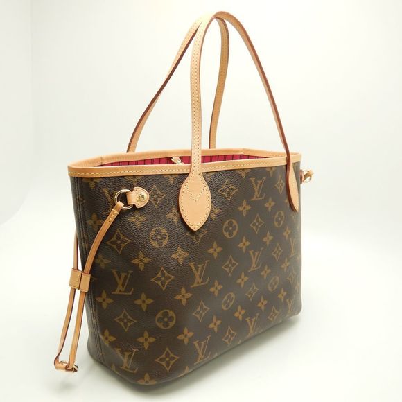 Louis Vuitton Monogram Neverfull PM Brown Tote Bag - Picture 4 of 7